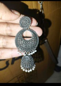 Oxidised Earrings
