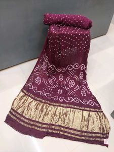 Gaji Silk Bandhani Saree 🥻 😍