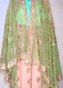 Inner With Suit Set Wit Heavy Duppata