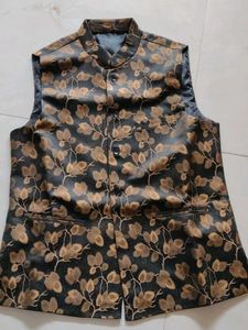 Floral Print Waistcoat