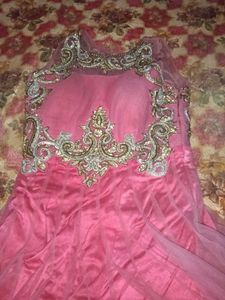 Elegant Pink Ethnic Gown