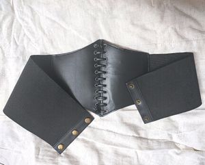Black Corset Waist Belt
