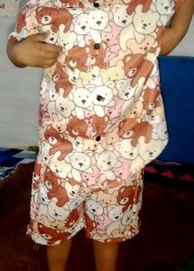 Angile Funky Boys Top &amp; Bottom Set