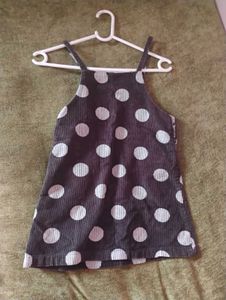 Cute Polka Dot Dhangri with  front pockets