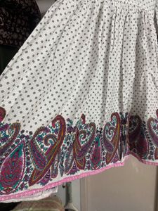 “Zudio” Paisley Retro Fusion Flare Dress