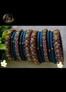 silk thread bangles