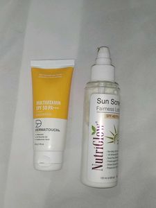 Sunscreen Lotions