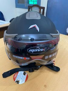 Mavox OX11 motor bike Helmet (URBAN MATT BLACK)