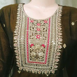 Embroidered Kurta Set