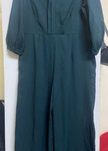 Elegant Green Jumpsuit