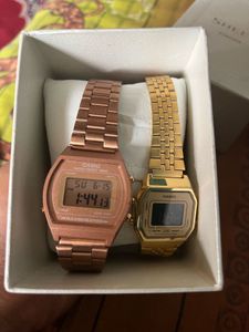 Casio Vintage Rose Gold Digital Watch