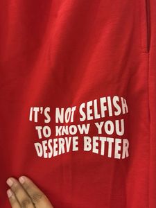 Red bonkers Sweatpants