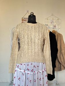 Cozy Knit Pullover Sweater