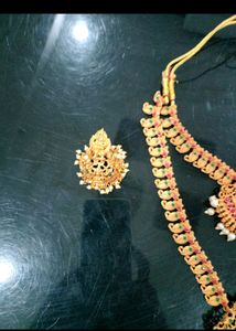 South Indian Bridal Matte Finish Jewelry