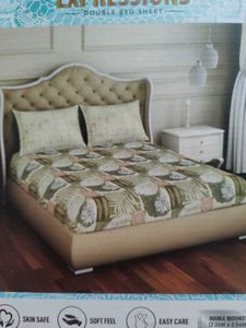 Premium Floral Double Bedsheet from Spaces brand