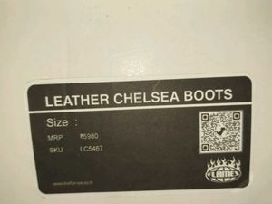Black Leather Chelsea Boots