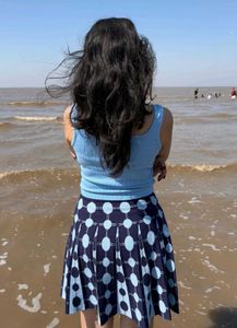 Polka Dot Mini Skirt