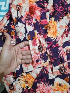 Yousta Floral Button Down Shirt