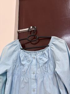 Blue Cute Top