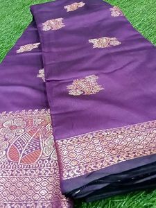 Elegant Purple Saree
