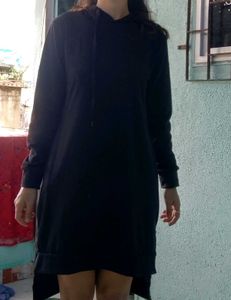 Black Hoodie Dress