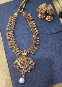 Combo Necklace Set And Earrings