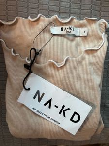 NA-KD Ribbed Top