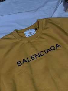 Balenciaga Yellow Sweater