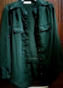 Shirt Style Cardigan