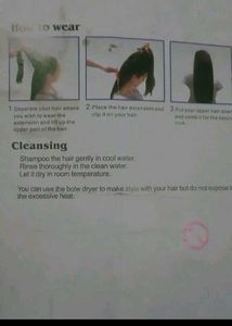 Hair Extension with Highlights