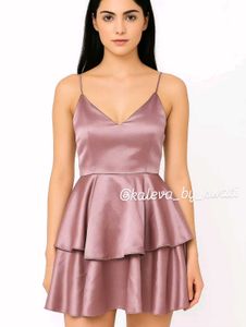 Short Satin Frock