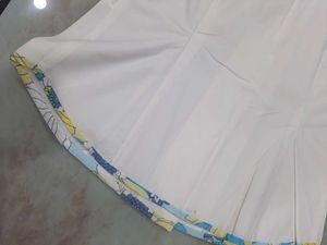 White Shirt With Beautiful Patchwork