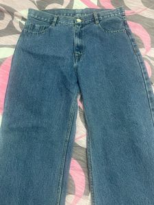 High waisted Blue Jeans