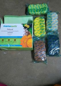 Mama Earth Natural Bathing Soep 5pc