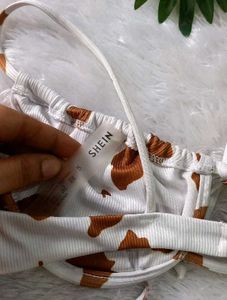 Moo-moo Print Sexy Bikini Set 👙 🐄