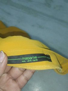 Madame Mustard Crop Top