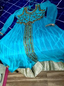 Long Anarkali With Skirt