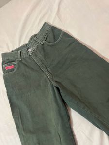 Vintage Green Denim Jeans 💕