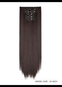 12 Pieces Of Hair Extension Washable