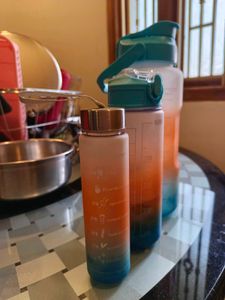 Water Bottles Super Quality Set Of 3