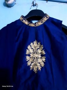 Royal Blue Ethnic Gown