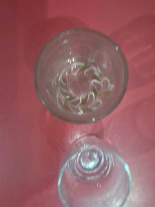 Two Unique Drinking Glasses