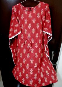 Spring Red Kaftan