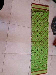 sambalpuri print saree with pata blouse piece