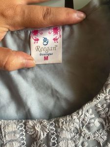 Chikankari Kurti Medium