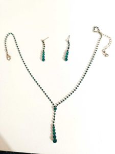 Emerald Green Jewelry Set