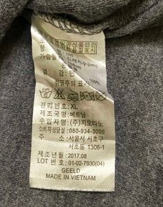 Grey Long Sleeve Woollen Top