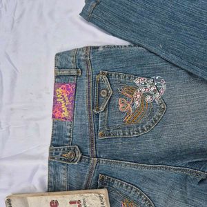 Low Waist Y2K Denim Retro