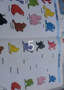 5 Spanish Books,like New