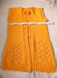 Handmade Knitted Sweater Vest Jacket Cardigans Kid